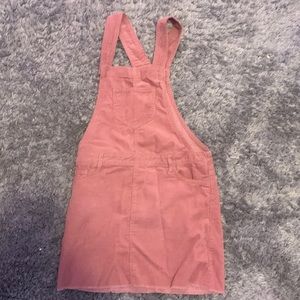 Pink kid overall